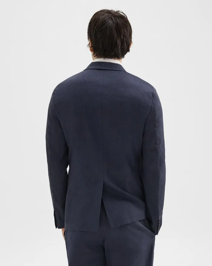 Men Theory Blazers Jackets Clinton Blazer In Good Linen Space