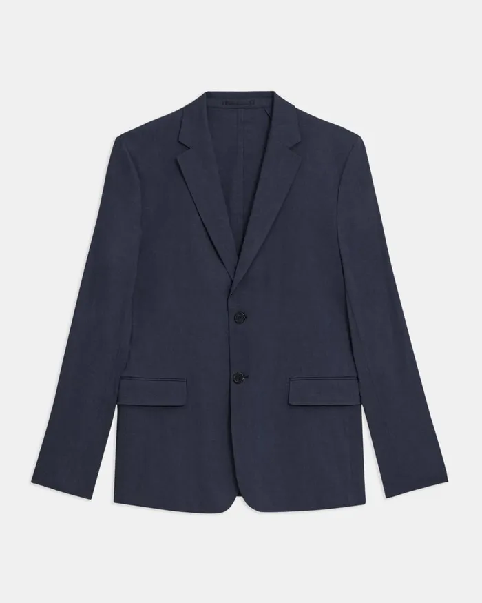 Men Theory Blazers Jackets Clinton Blazer In Good Linen Space