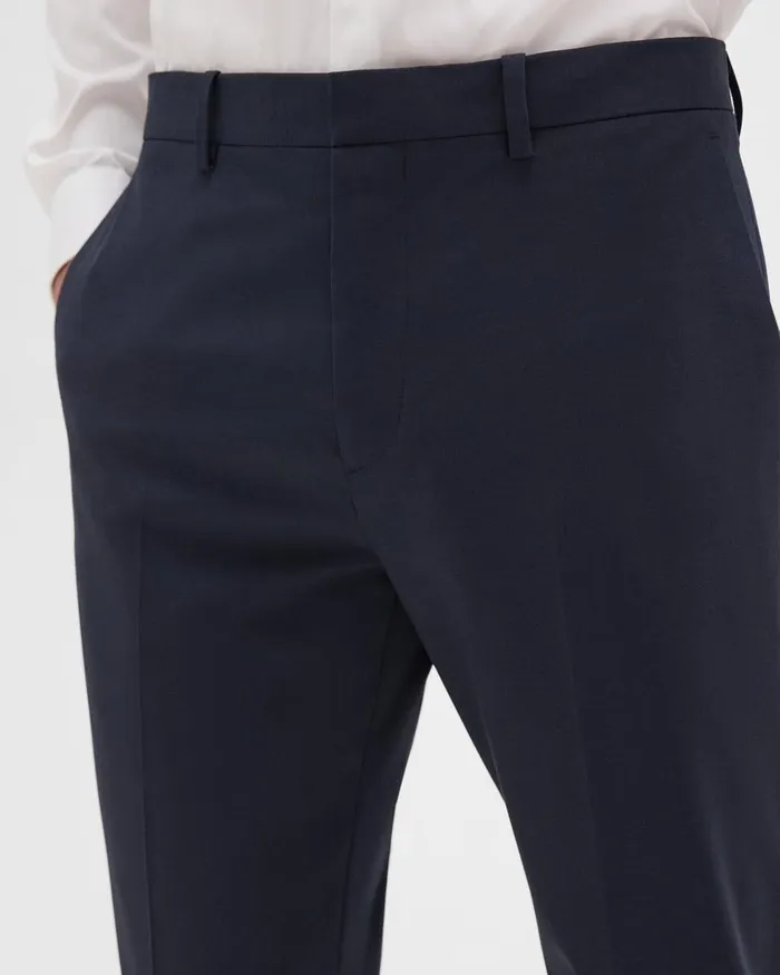 Men Theory Pants Mayer Pant In Stretch Wool Navy