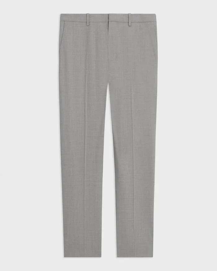 Men Theory Pants Mayer Pant In Stretch Wool Vapor Melange