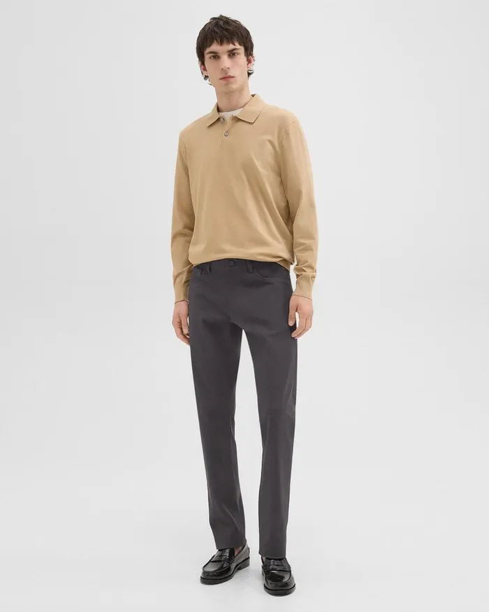 Men Theory Pants Raffi 5Pocket Pant In Neoteric Twill Dark Grey