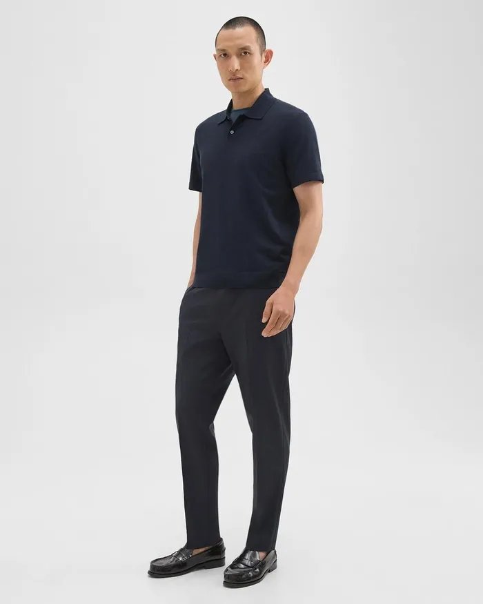 Men Theory TShirts Polos Goris Polo Shirt In Light Bilen Baltic