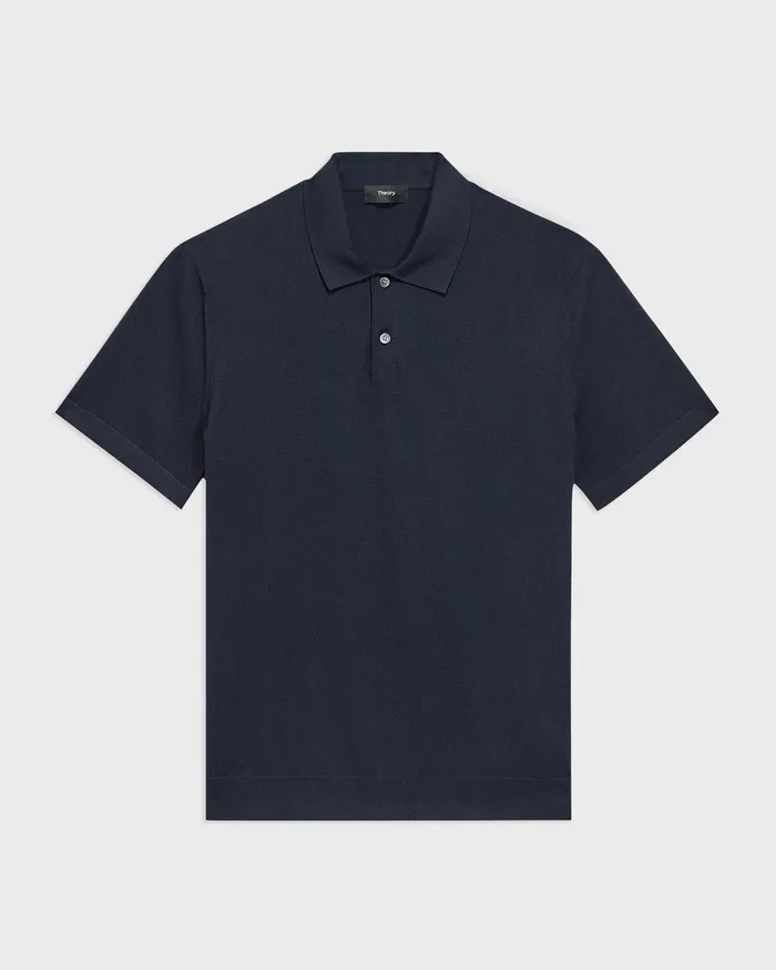 Men Theory TShirts Polos Goris Polo Shirt In Light Bilen Baltic