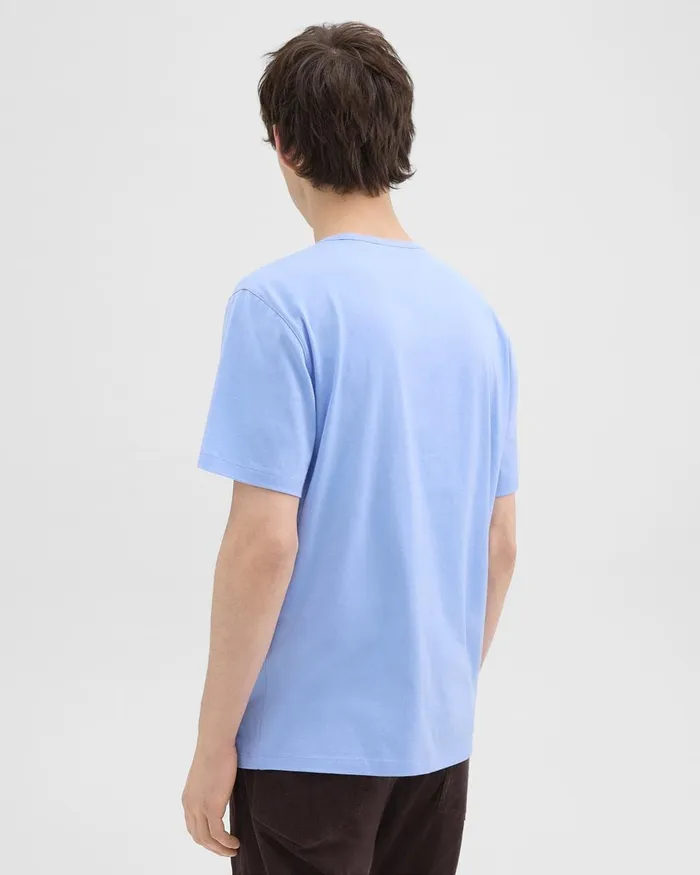 Men Theory TShirts Polos Precise Tee In Pima Cotton Jersey Seaside