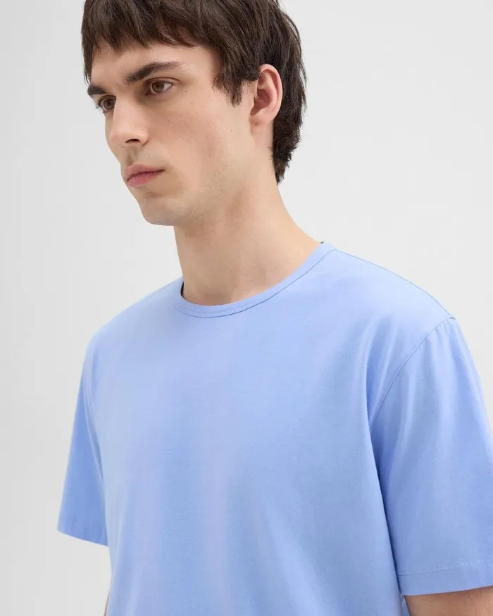 Men Theory TShirts Polos Precise Tee In Pima Cotton Jersey Seaside