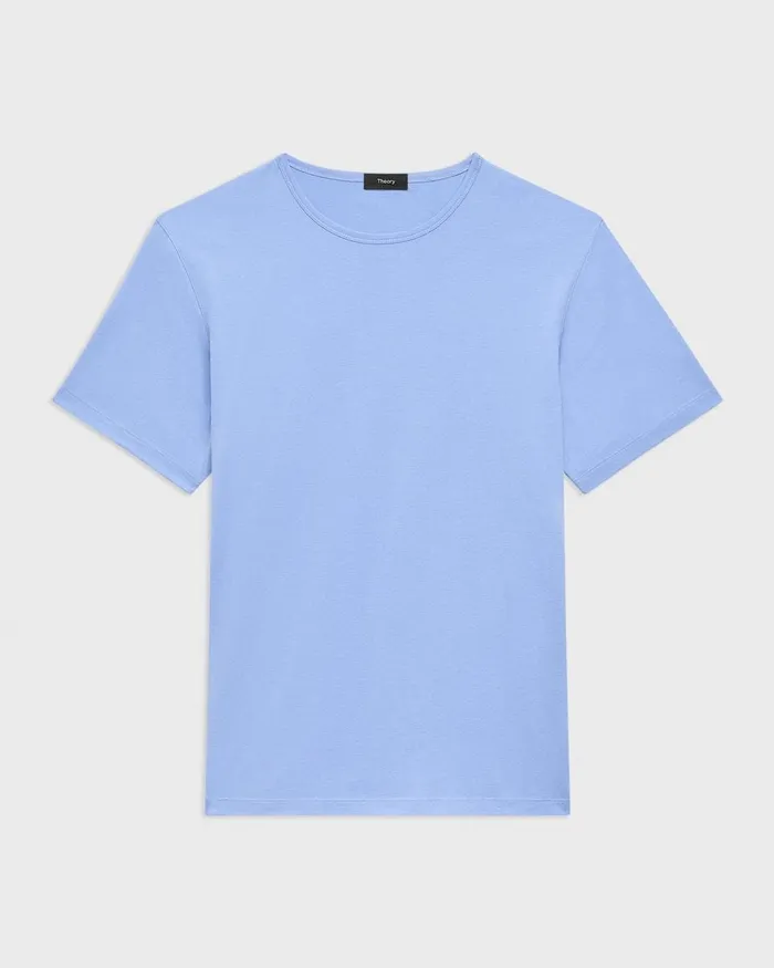 Men Theory TShirts Polos Precise Tee In Pima Cotton Jersey Seaside