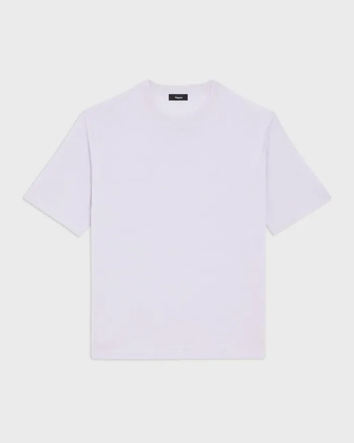 Men Theory TShirts Polos Relaxed Tee In Regal Wool New Ice