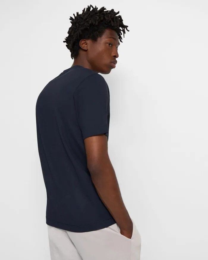 Men Theory TShirts Polos Ryder Tee In Relay Jersey Baltic