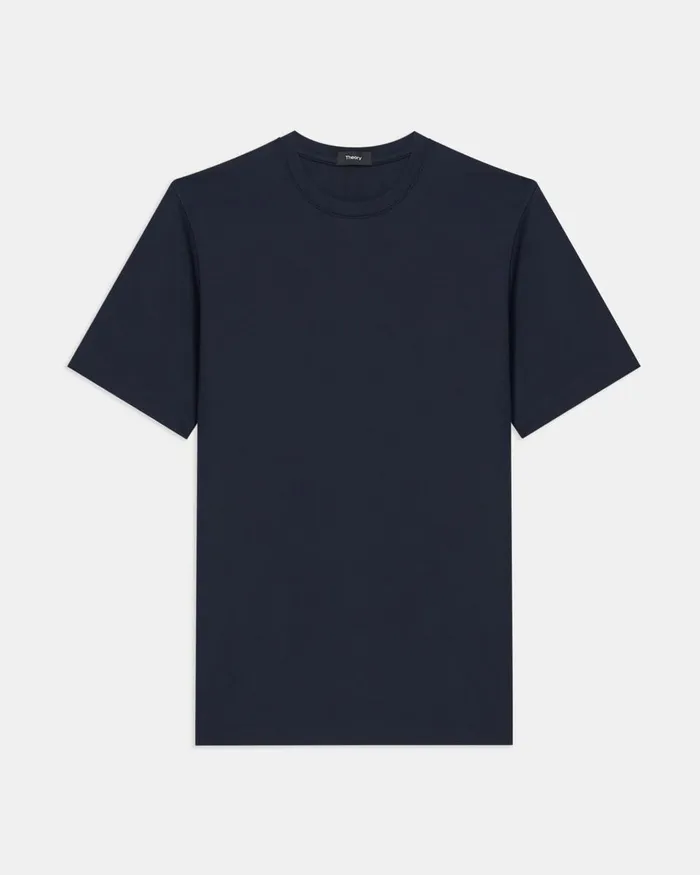 Men Theory TShirts Polos Ryder Tee In Relay Jersey Baltic