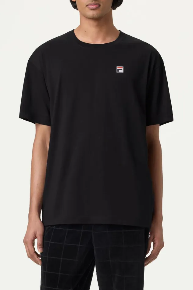 Men Tops and TShirts Fila Classic Relaxed Tee 001 Black