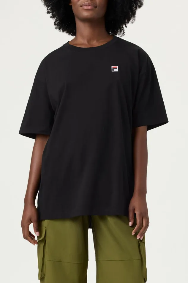 Men Tops and TShirts Fila Classic Relaxed Tee 001 Black