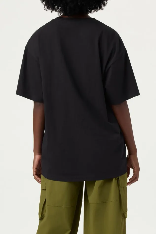 Men Tops and TShirts Fila Classic Relaxed Tee 001 Black