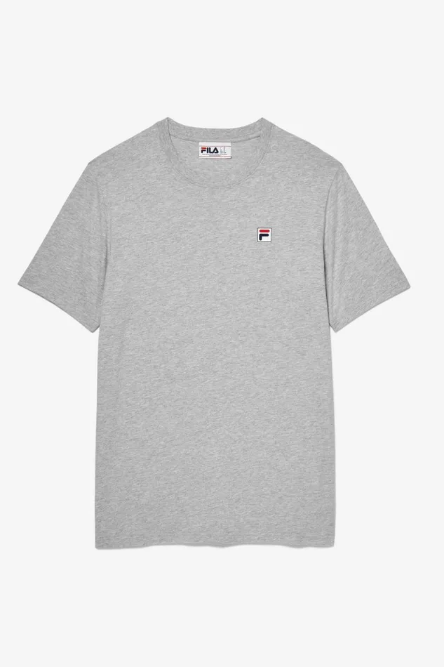 Men Tops and TShirts Fila Classic Tee 050 Grey Heather