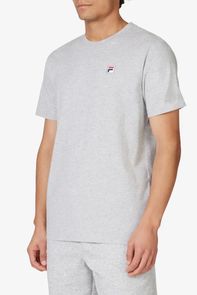 Men Tops and TShirts Fila Classic Tee 050 Grey Heather
