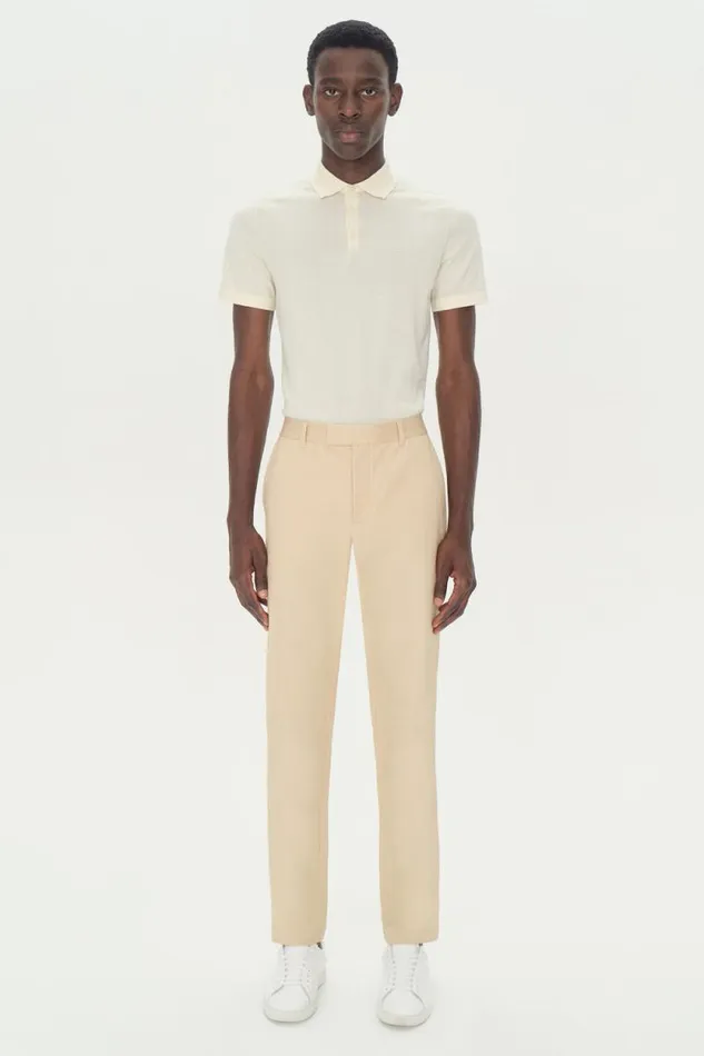 Men Tops and TShirts Jonathan Simkhai Barron Polo