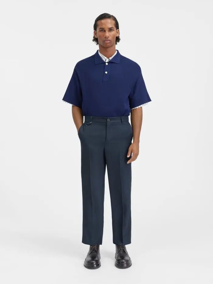 Men Trousers and Shorts JACQUEMUS The Cabri Pants Dark Navy