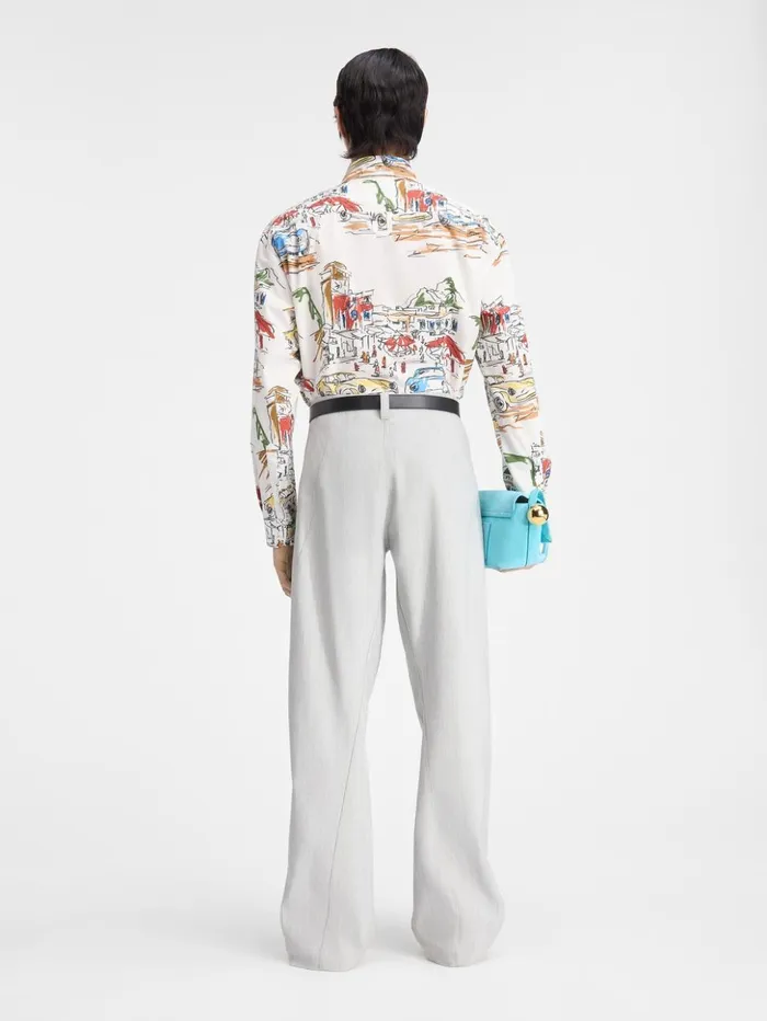 Men Trousers and Shorts JACQUEMUS The Scala Pants Light Grey