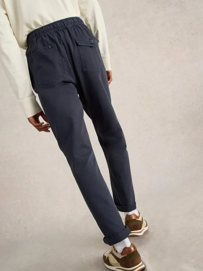 Men Wren Drawstring Trouser Dark Navy White Stuff Trousers Men Wren Drawstring Trouser Dark Navy White Stuff Trousers