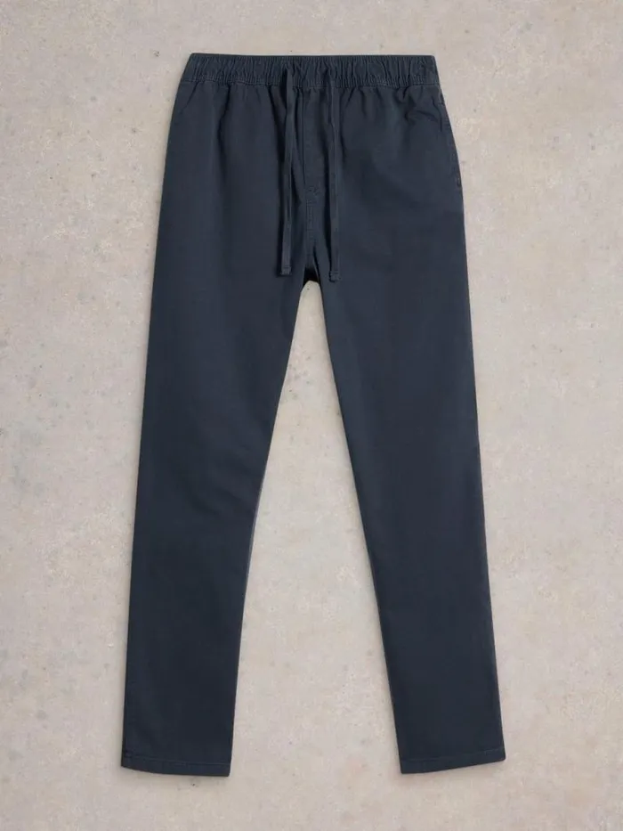 Men Wren Drawstring Trouser Dark Navy White Stuff Trousers Men Wren Drawstring Trouser Dark Navy White Stuff Trousers