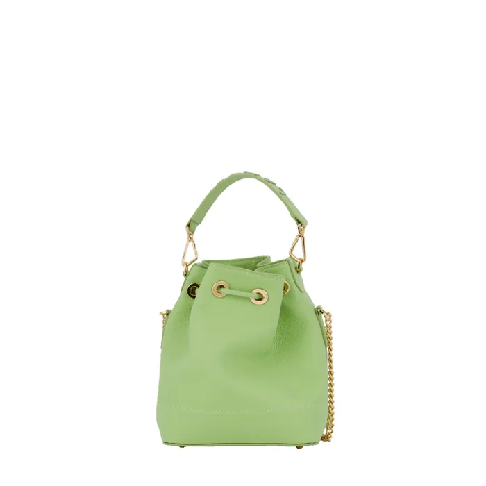 Mini Bucket Bag Apple Greenazur Women Lancel Hand Bags Mini Bucket Bag Apple Greenazur Women Lancel Hand Bags