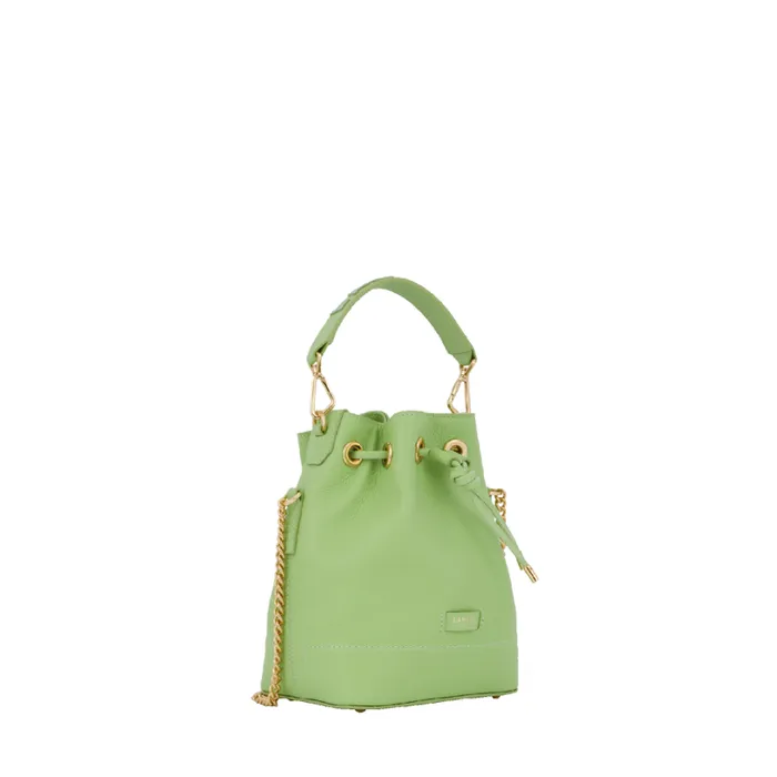 Mini Bucket Bag Apple Greenazur Women Lancel Hand Bags Mini Bucket Bag Apple Greenazur Women Lancel Hand Bags