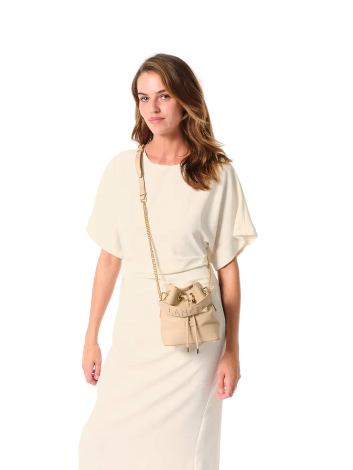 Mini Bucket Bag Capuccinogold Women Lancel Mini Bags