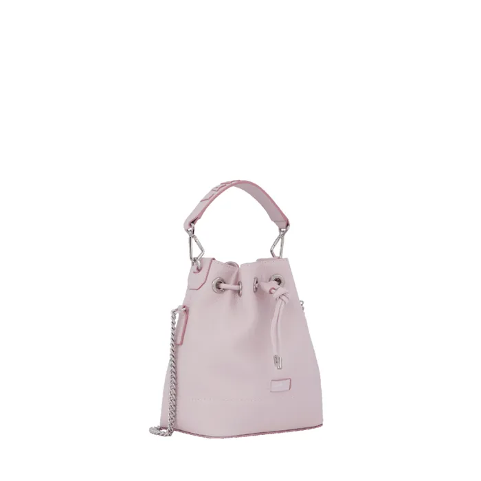 Mini Bucket Bag Dragee Pink Women Lancel Hand Bags