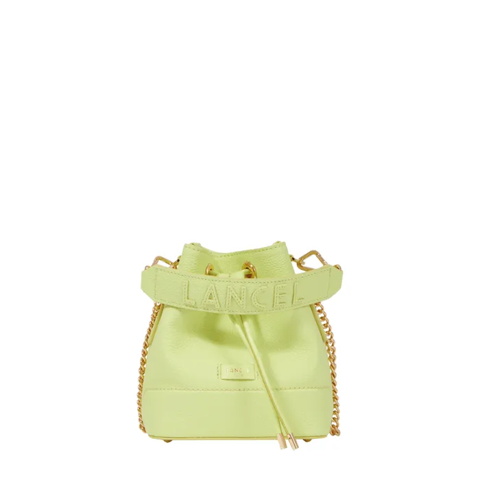 Mini Bucket Bag Lime Women Lancel Mini Bags