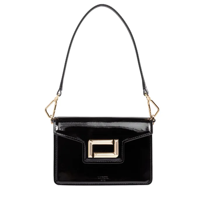 Mini Flap Bag Black Women Lancel Shoulder Bags