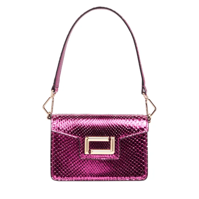 Mini Flap Bag Fuschia Women Lancel Cross Body Bags