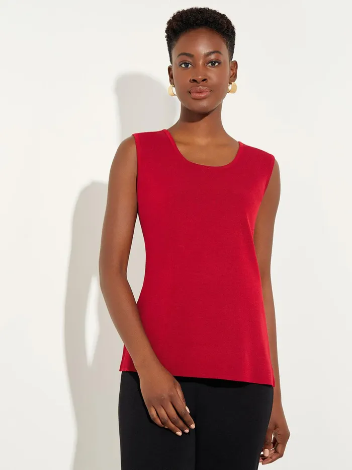 Misook Classic Knit Tank Top Women Tops and Tees
