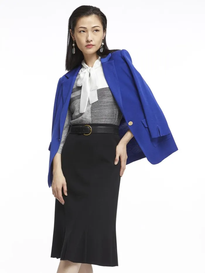 Misook Gored Knit Skirt Women Skirts