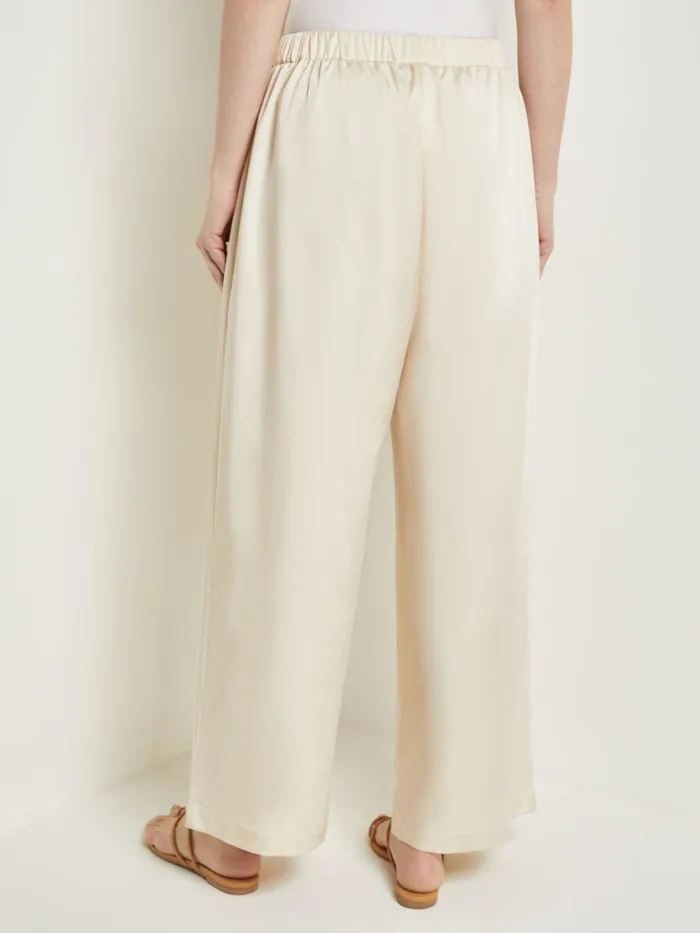 Misook PullOn Woven WideLeg Pants Women Pants and Shorts Misook PullOn Woven WideLeg Pants Women Pants and Shorts