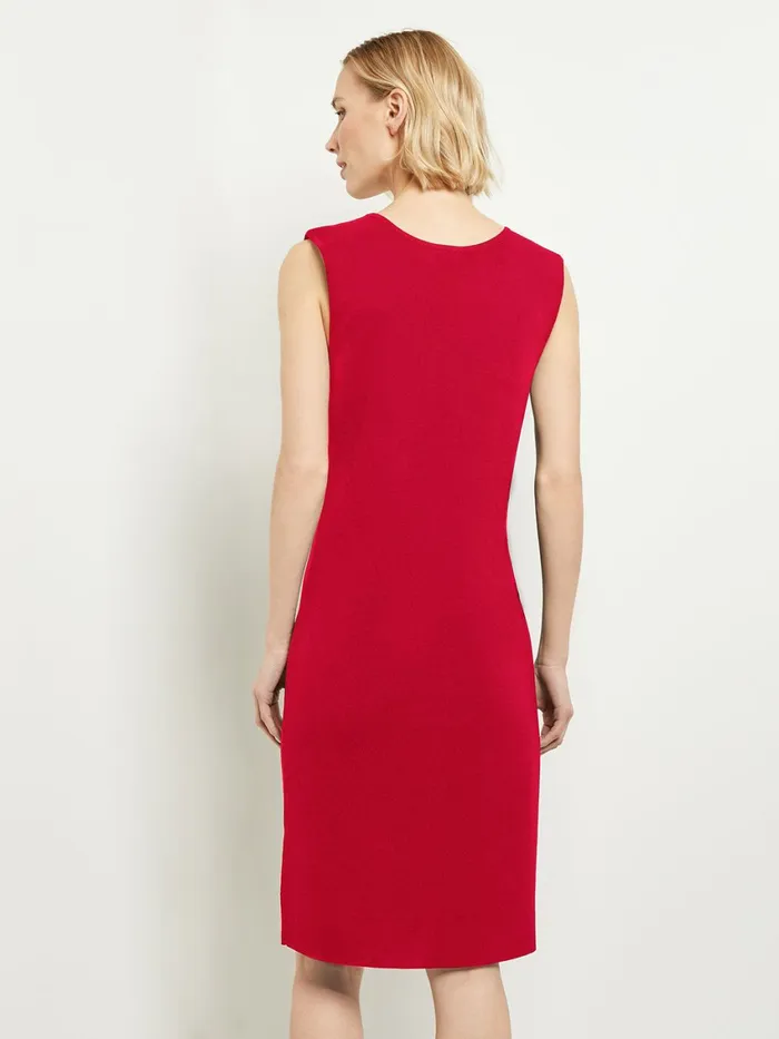 Misook Sleeveless Sheath Knit Dress Women Dresses