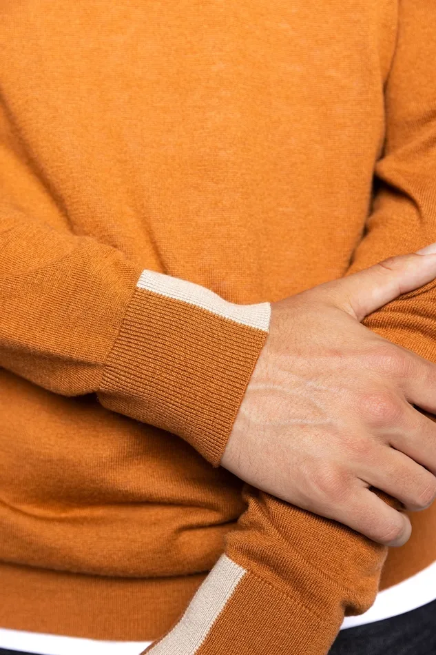 MOS MOSH MMGAdam Soft Knit Sun Down Men Knits MOS MOSH MMGAdam Soft Knit Sun Down Men Knits