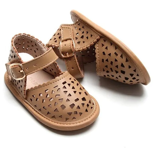 Nisolo Baby Toddler and Kids Shoes Women Pocket Soft Sole Sandal Tan