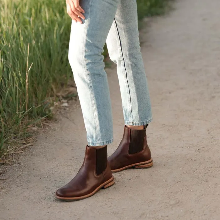 Nisolo Boots Women Carmen Chelsea Boot Brandy Nisolo Boots Women Carmen Chelsea Boot Brandy