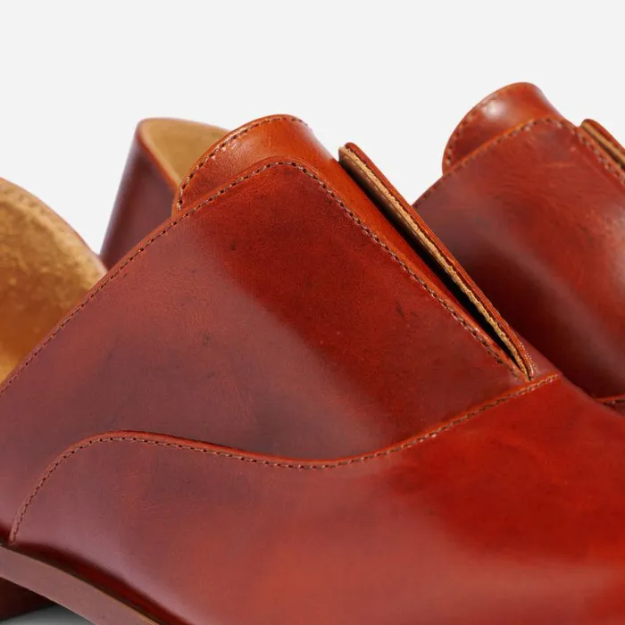 Nisolo Flats and Slip Ons Women Emma D039Orsay Oxford 20 Brandy