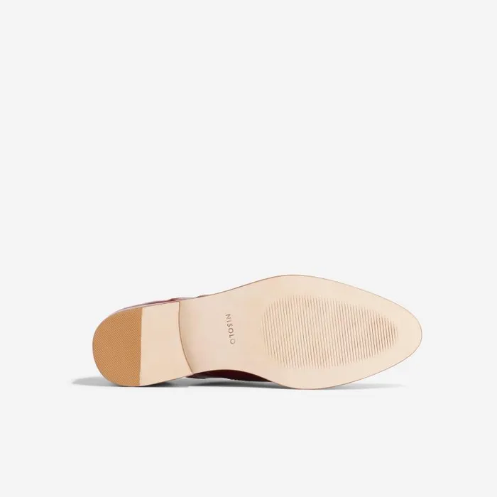 Nisolo Flats and Slip Ons Women Emma D039Orsay Oxford 20 Brandy