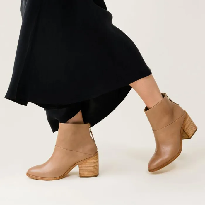 Nisolo Heels Women Dari Boot 20 Almond Nisolo Heels Women Dari Boot 20 Almond