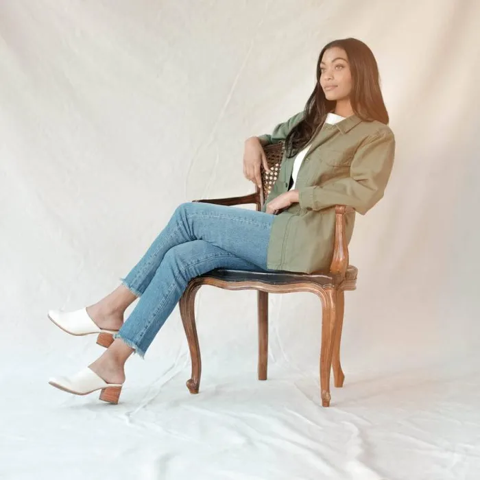 Nisolo Loafers and Mules Women AllDay Heeled Mule Bone Nisolo Loafers and Mules Women AllDay Heeled Mule Bone