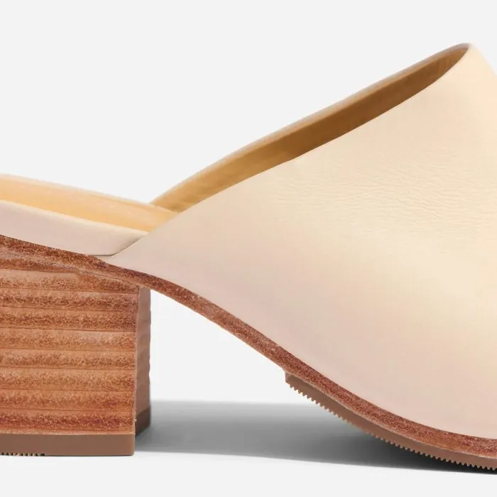 Nisolo Loafers and Mules Women AllDay Heeled Mule Bone Nisolo Loafers and Mules Women AllDay Heeled Mule Bone