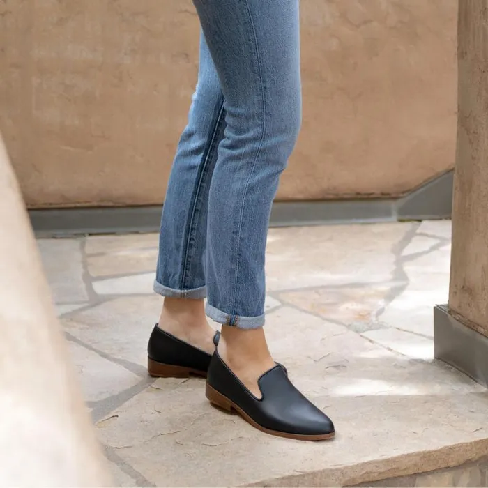 Nisolo Loafers and Mules Women Everyday Slip On Loafer Black Nisolo Loafers and Mules Women Everyday Slip On Loafer Black