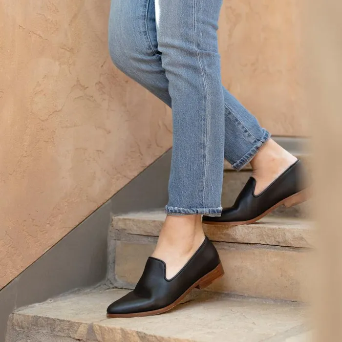 Nisolo Loafers and Mules Women Everyday Slip On Loafer Black Nisolo Loafers and Mules Women Everyday Slip On Loafer Black