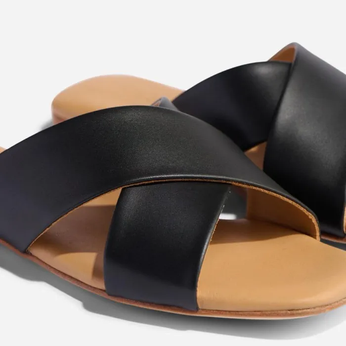 Nisolo Sandals Women Catalina Slide Sandal Black Nisolo Sandals Women Catalina Slide Sandal Black