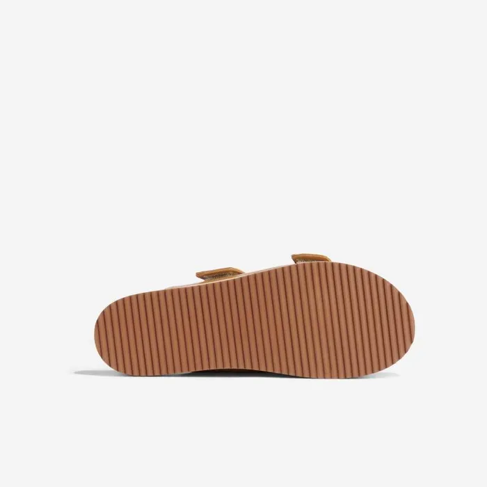 Nisolo Sandals Women Ella Flatform Slide Almond Nisolo Sandals Women Ella Flatform Slide Almond