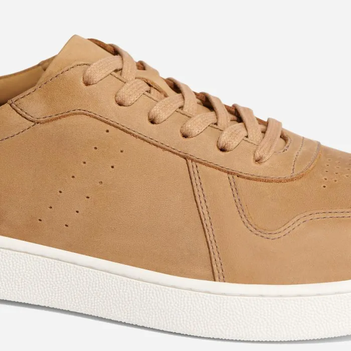 Nisolo Sneakers Men Beto GoTo Court Sneaker Tobacco Nisolo Sneakers Men Beto GoTo Court Sneaker Tobacco