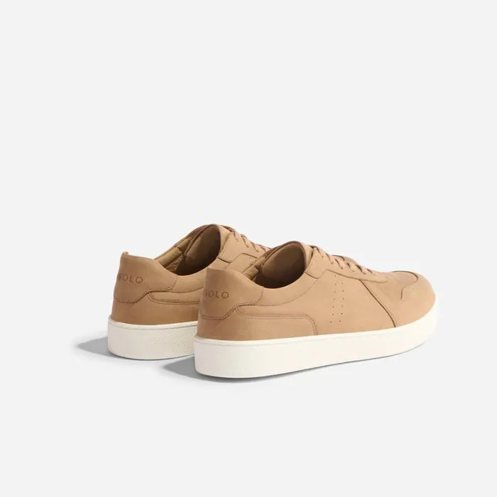 Nisolo Sneakers Men Beto GoTo Court Sneaker Tobacco Nisolo Sneakers Men Beto GoTo Court Sneaker Tobacco
