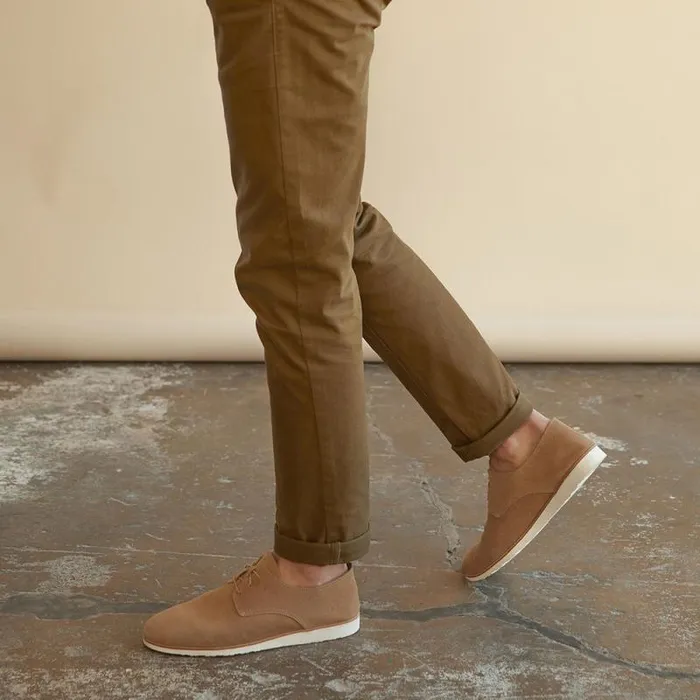 Nisolo Sneakers Men Lightweight Flex Derby Stone Nisolo Sneakers Men Lightweight Flex Derby Stone