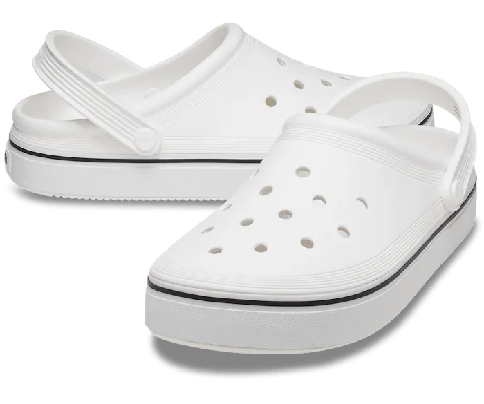 Off Court Clog White Women Crocs Clogs